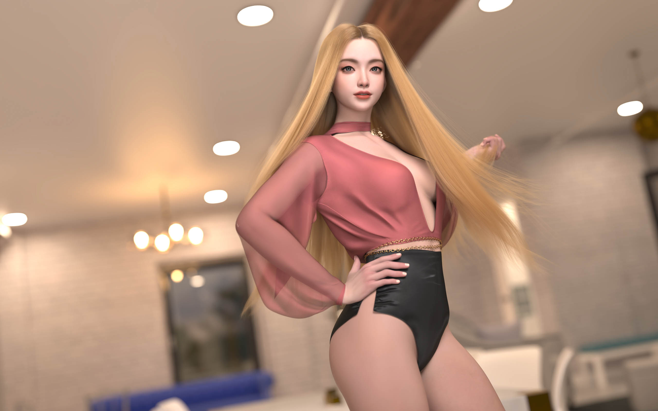 单新洁 生前 Jessica in life